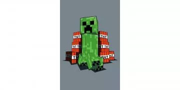 Fleecov deka Minecraft TNT
