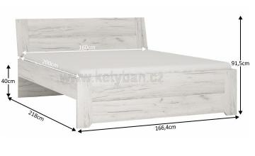 Dřevěná postel Angel typ 92