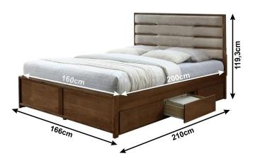 Moderní postel Betra rozměry