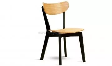 Moderní jídelní židle Nico - dub / černá