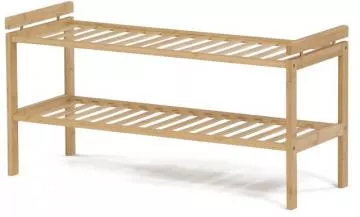 Botnk z masivnho bambusu se dvma policemi DR-B011