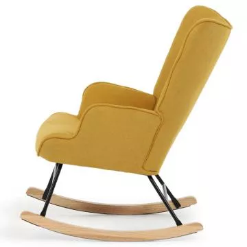 Elegantní houpací křeslo Ak-371 - yel2