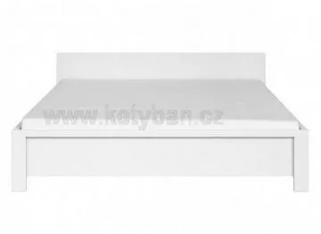 Dřevěná postel Kaspian LOZ/160 bílá
