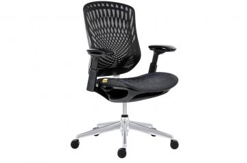 Moderní kancelářská židle Bat net perf black