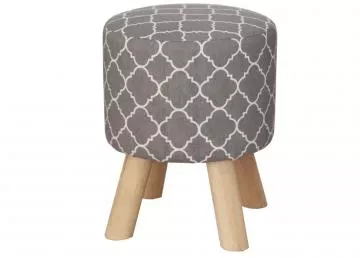 Taburet Tafel ed ltka s potiskem/borovice