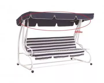 stka k houpace DE LUXE - modr
