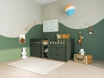 Postel Viggo vyven s UP - zelen