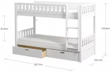 Patrov postel Viggo s UP - bl