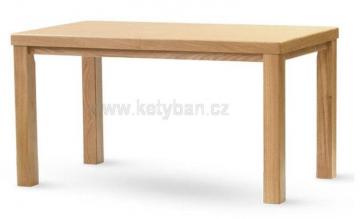 Pevný jídelní stůl Teo oak805, dub 