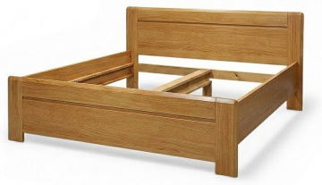 Postel ELZA 1 180cm - korpus ? dub (o�ech sv�tl�)