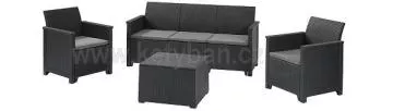 emma 3 seaters sofa grafit
