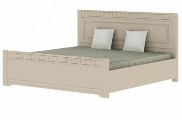Dřevěná postel Saga plus 200x180 cm, kašmír