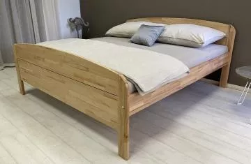 Devn postel Bergamo 200x180 cm, buk