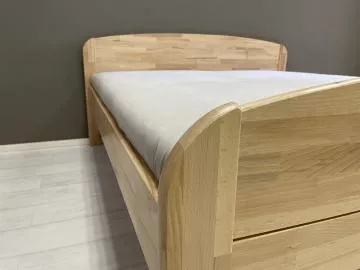 Devn postel Bergamo 200x180 cm, buk