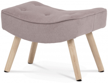 Podnožka, růžová, látka, AK-301P PINK2 ? Růžová