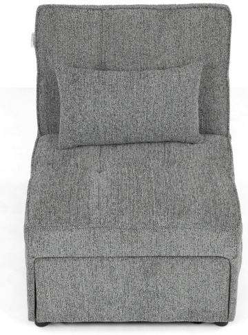 Rozkládací křeslo, šedá, látka, ASB-C3210 GREY2 ? Šedá
