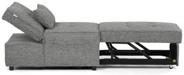 Rozkládací křeslo, šedá, látka, ASB-C3210 GREY2 ? Šedá