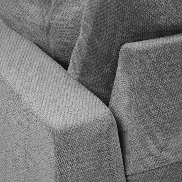 Rohová sedací souprava, šedá látka, ASB-C3990 GREY2 ? Šedá