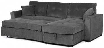 Rohová sedací souprava, šedá látka, ASB-C3990 GREY2 ? Šedá
