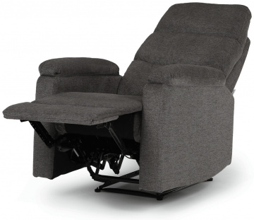 Sedac� souprava, polohovac�, �ed�, l�tka, ASD-C5980 GREY2 ? �ed�