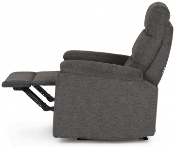 Sedac� souprava, polohovac�, �ed�, l�tka, ASD-C5980 GREY2 ? �ed�