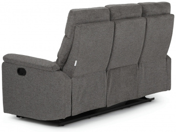 Sedac� souprava, polohovac�, �ed�, l�tka, ASD-C5980 GREY2 ? �ed�