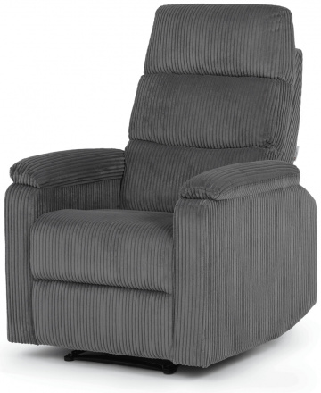 Sedací souprava, polohovací, šedá, manšestrová látka, ASD-C5981 GREY6 ? Šedá