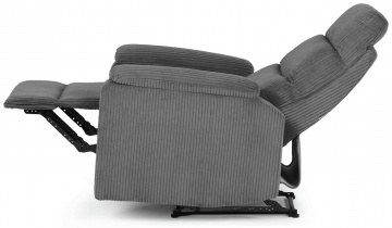 Sedací souprava, polohovací, šedá, manšestrová látka, ASD-C5981 GREY6 ? Šedá