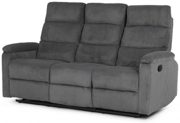 Sedací souprava, polohovací, šedá, manšestrová látka, ASD-C5981 GREY6 ? Šedá