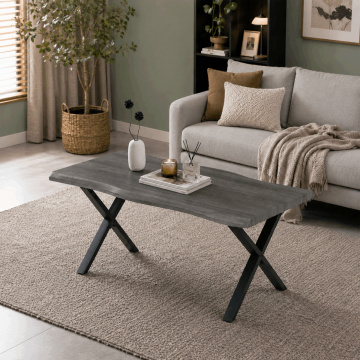 Konferenční stolek 60x120cm, mdf, šedá, CT-F4312 GREY ? Šedá