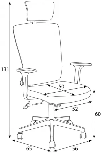 Kancelářská židle, houpací mechanismus, béžová látka, KA-W3137 BG ? Béžová
