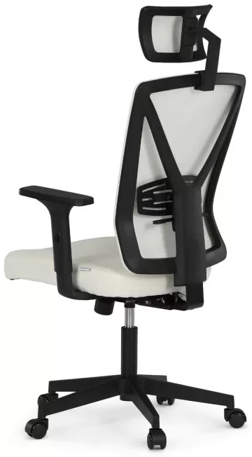 Kancelářská židle, houpací mechanismus, béžová látka, KA-W3137 BG ? Béžová