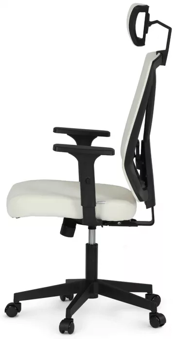 Kancelářská židle, houpací mechanismus, béžová látka, KA-W3137 BG ? Béžová
