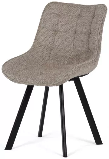 Jídelní židle, béžová, látka, HC-V3068 CAP2 ? Béžová