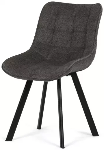 Jídelní židle, šedá, látka, HC-V3068 GREY2 ? Šedá