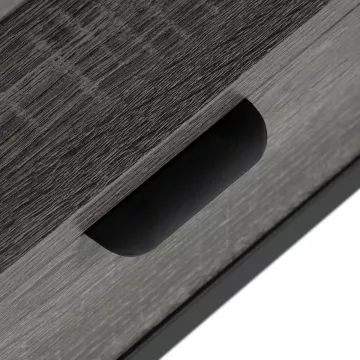 Konferenční stolek se zvedací deskou 100x50x48cm, mdf, šedý dub, CT-I1201 GREY ? Šedá