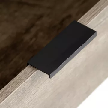 Odkládací stolek 80x28x77cm, mdf, šedý dub, CT-G1077 GREY ? Šedá