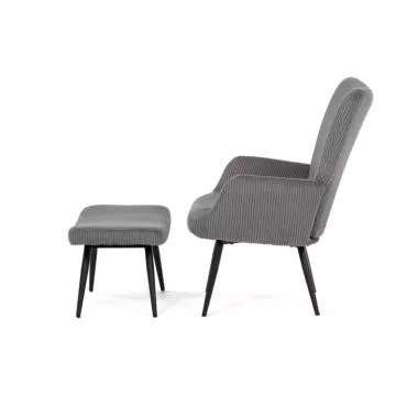Relaxační křeslo s podnožkou AK-L7285 - Grey6