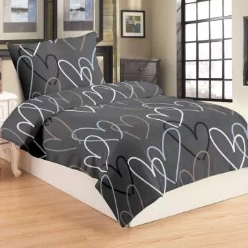 Bavlněné povlečení Srdce