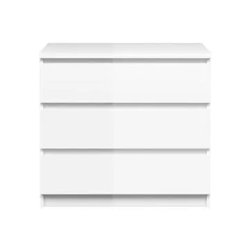 Komoda Simplicity 235 - bílý lesk