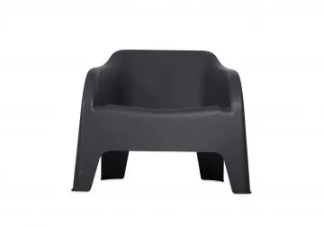 PETRA ARMCHAIR plastov keslo - grafit