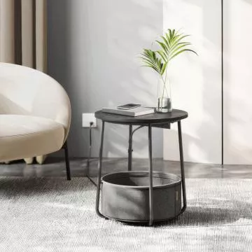 Odkl�dac� stolek AKF-E1028 BK - �ern�