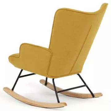 Elegantní houpací křeslo Ak-371 - yel2
