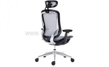 Moderní kancelářská židle Bat net PDH footrest grey