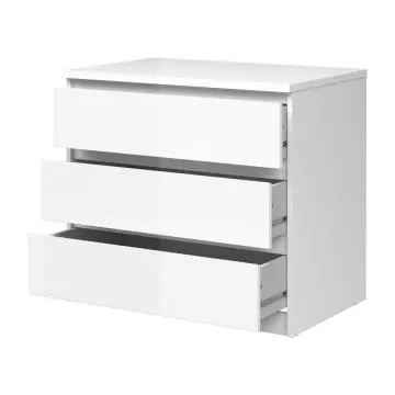Komoda Simplicity 235 - bílý lesk