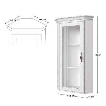 Rohov nstavec, woodline krm, TIFFY 1W