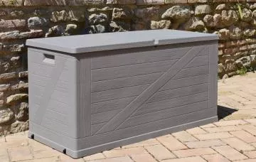 WOOD zahradn plastov lon box 420 L - svtle ed