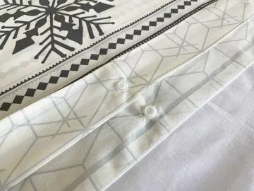 Bavlněné povlečení Šedá zima