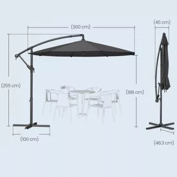 Zahradn� z�v�sn� slune�n�k ASL-E1116 