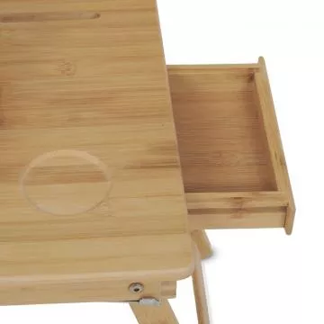 Skládací bambusový stolek DR-B069